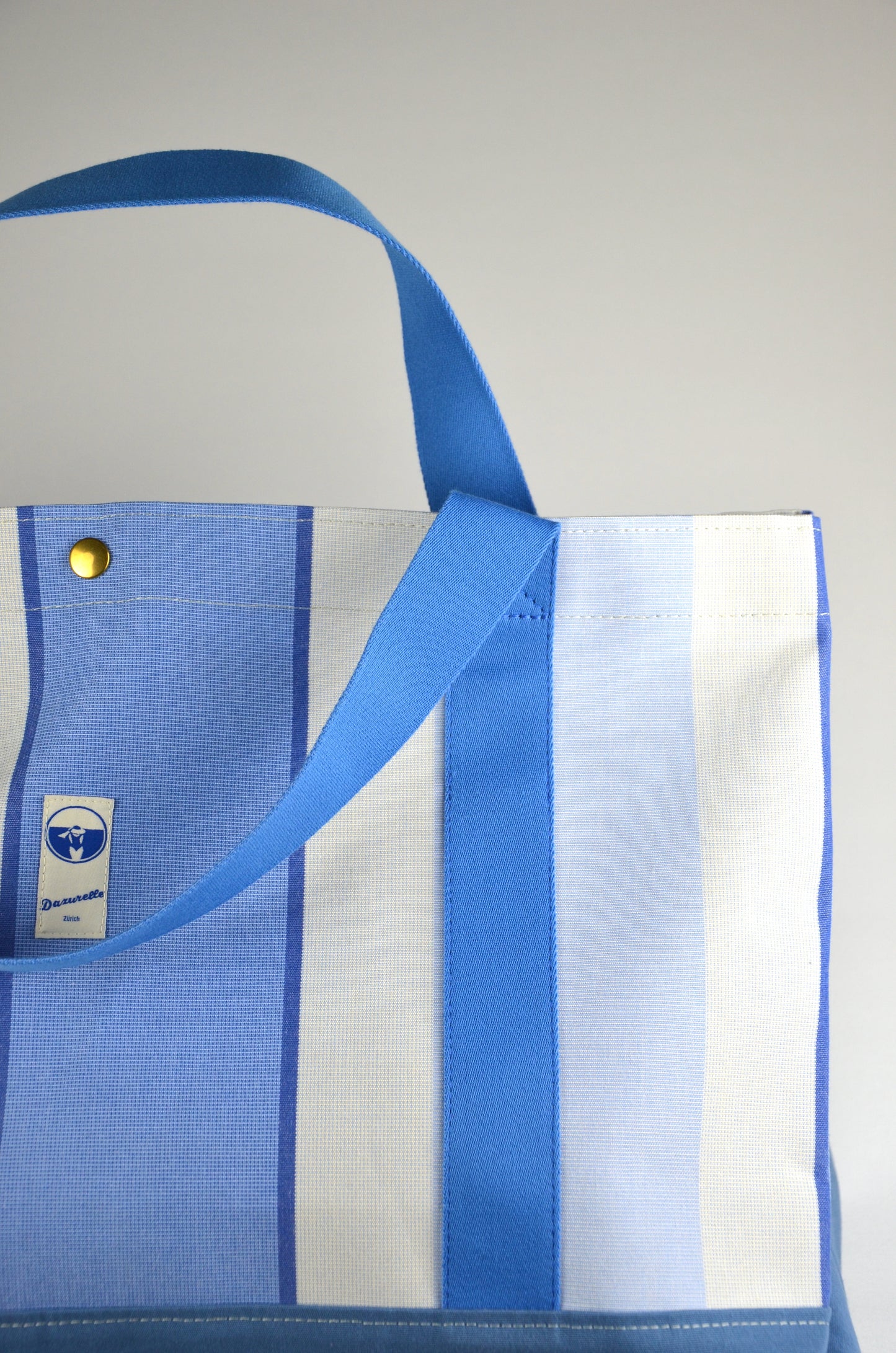 Strandtasche made in Zürich. Dazurelle Design.