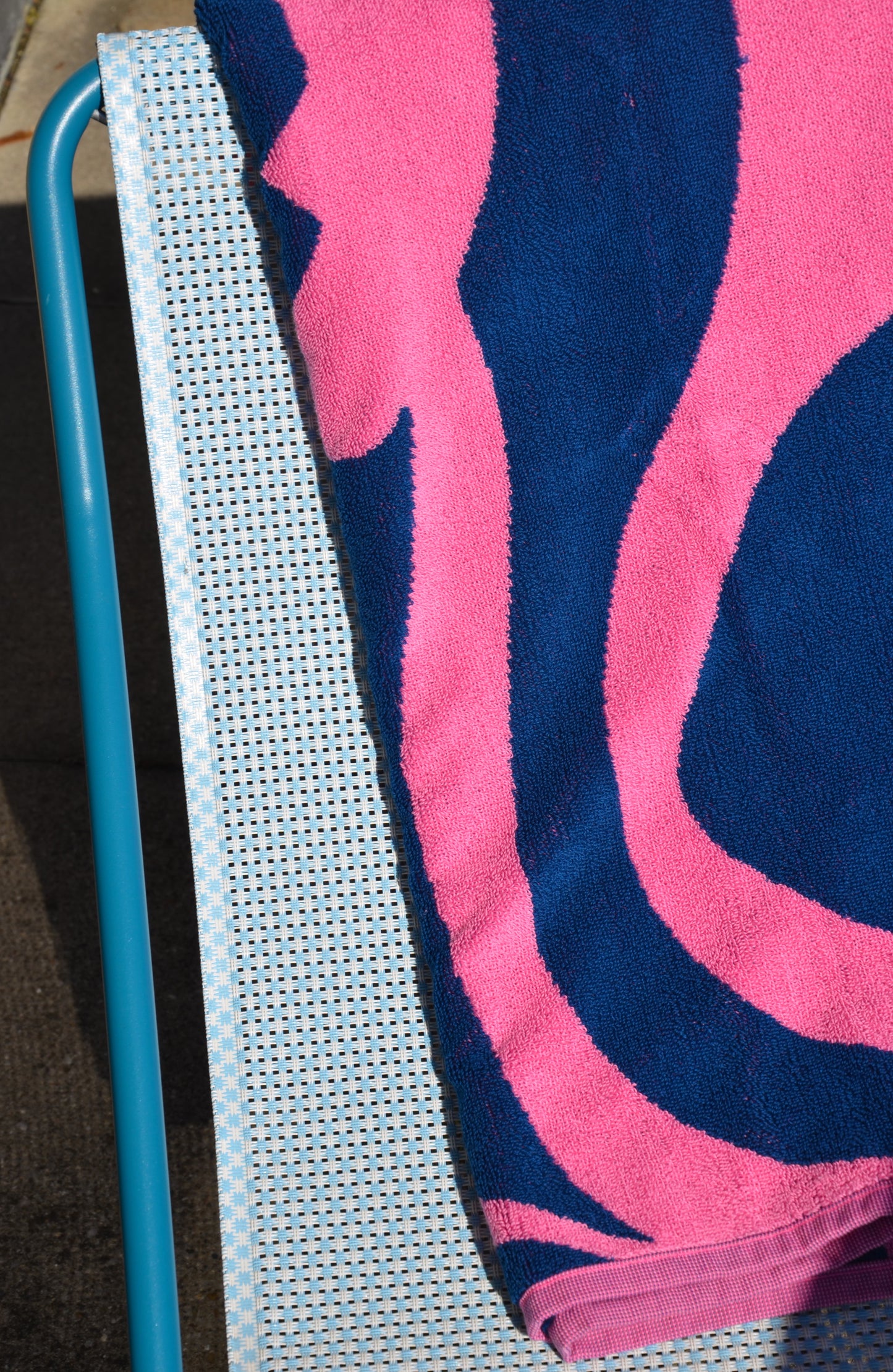 Frottee Tuch ROSA PETROL