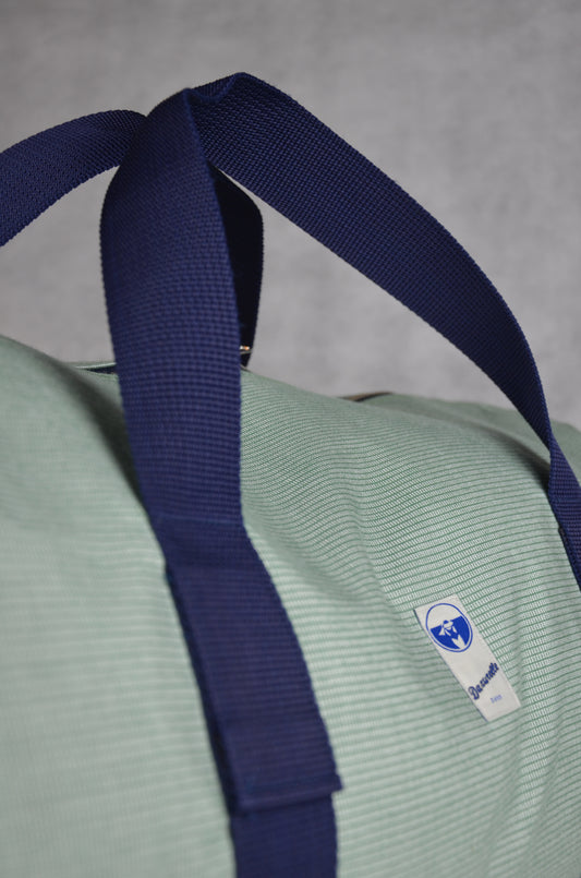 Sporttasche Minz geribbelt Blau