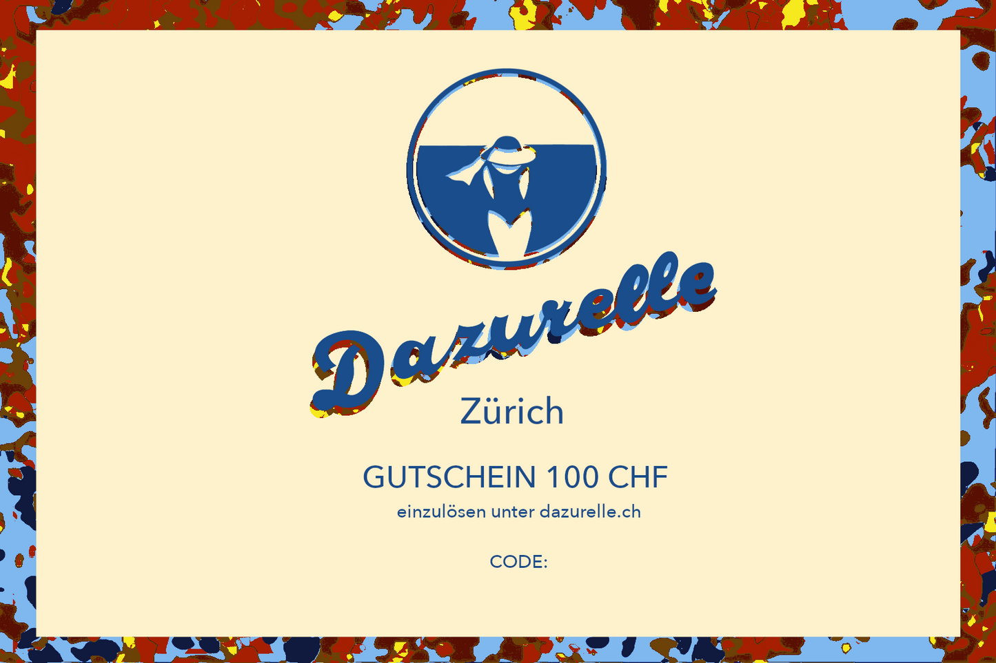 GUTSCHEIN 100 CHF