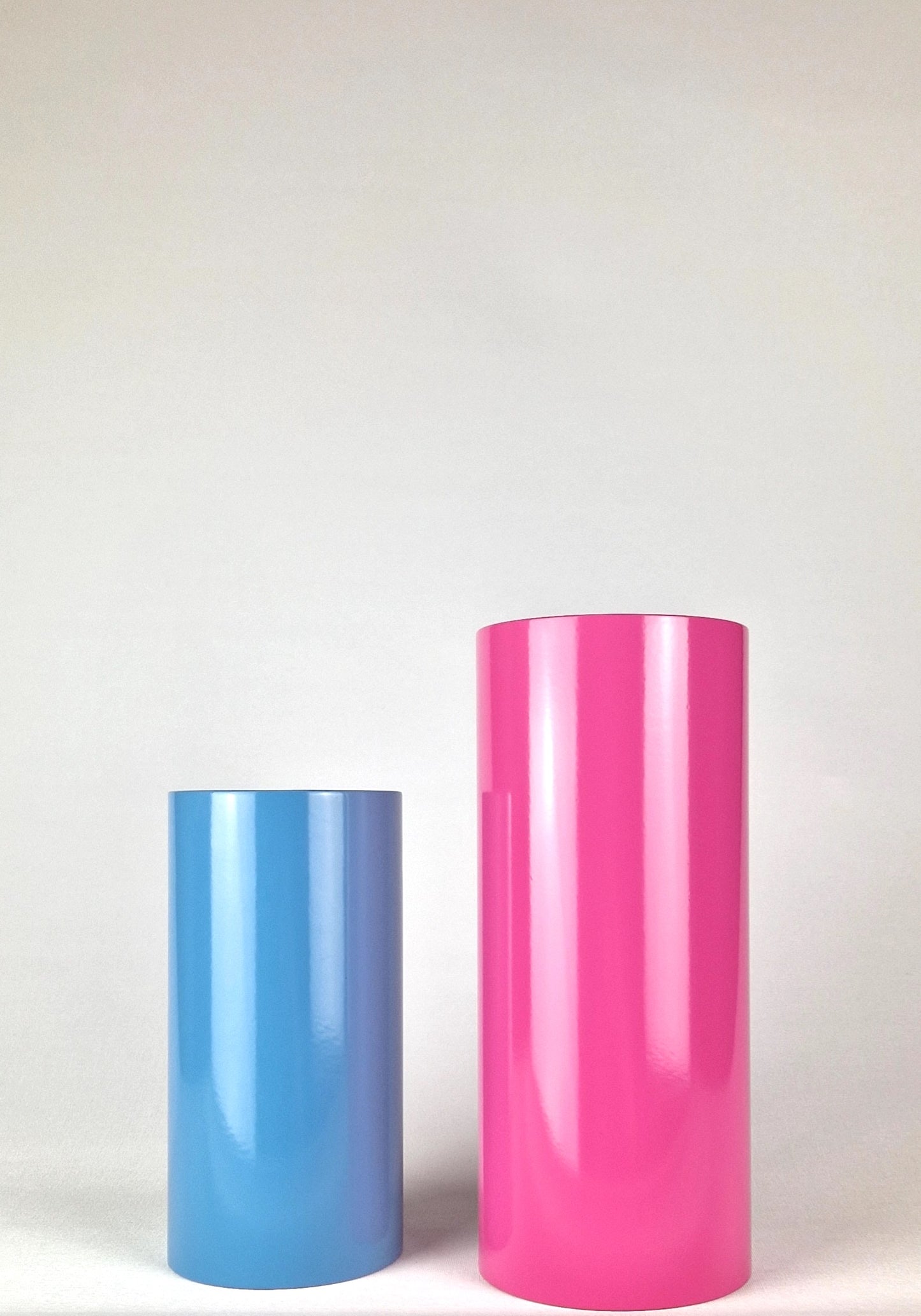 Pinke zeitlose Vase made in Zurich. 