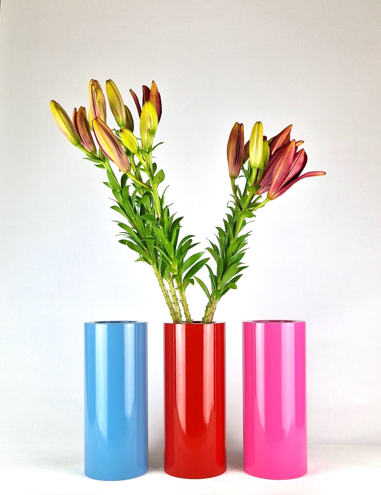 Lokale Vase. Schweizer Wohnaccessoire. Exklusive Blumenvase