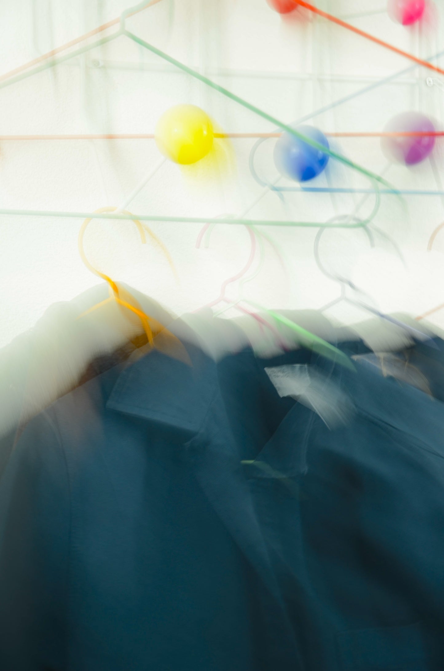 Kleiderbügel Petrol