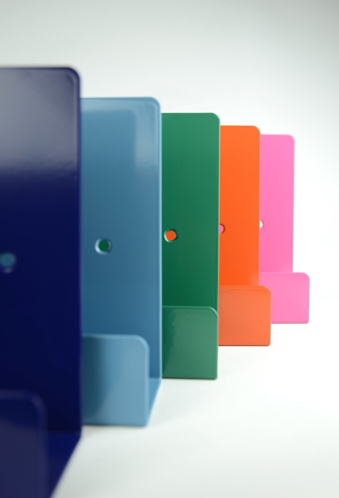 Briefhalter Hellblau