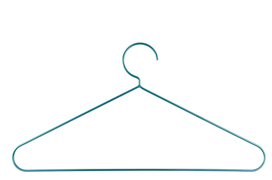 Farbenfroher Bügel für Gästegarderobe oder Wohnzimmer-Garderobe