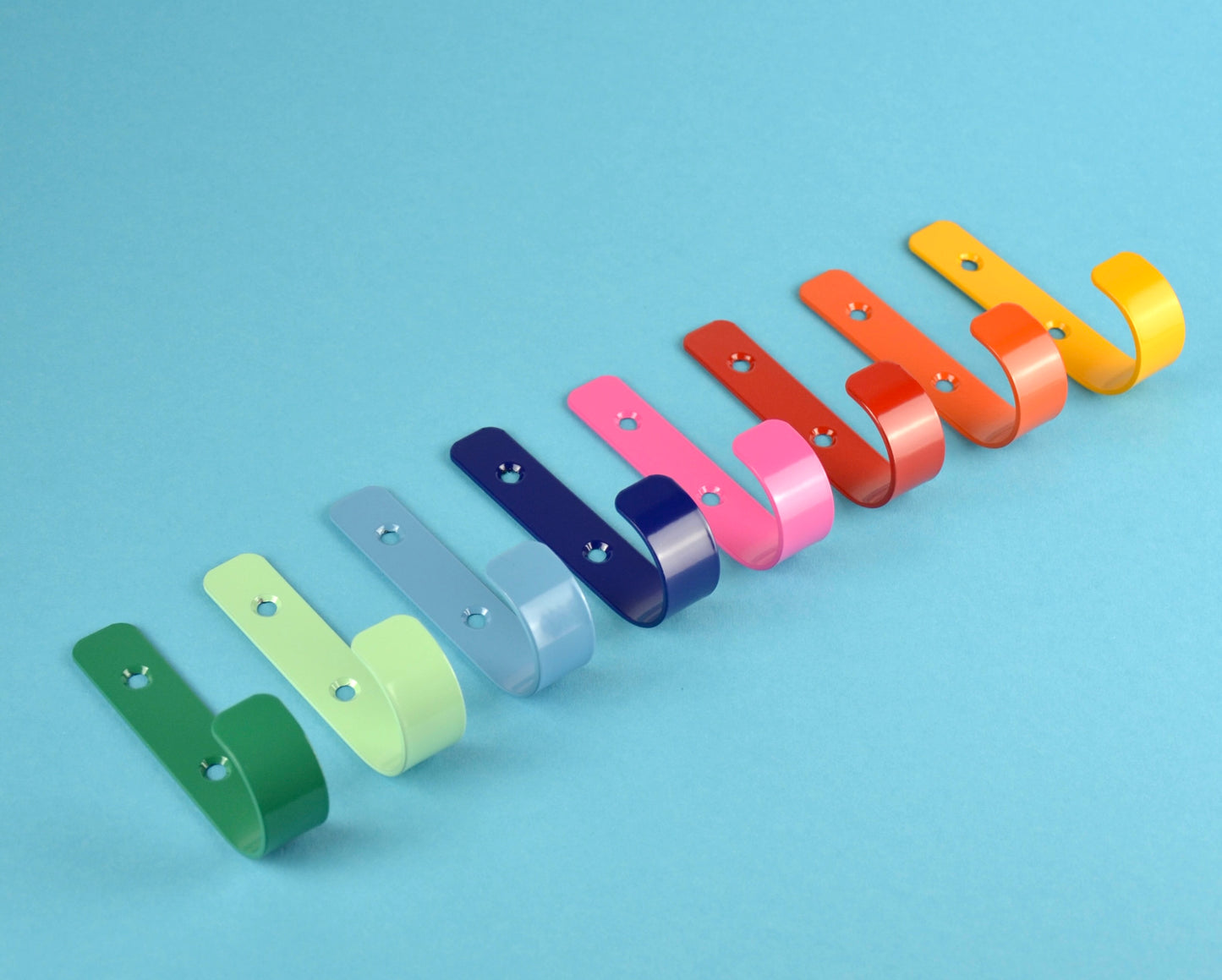 Handgefertigter Wandhaken aus Stahl – Schweizer Design