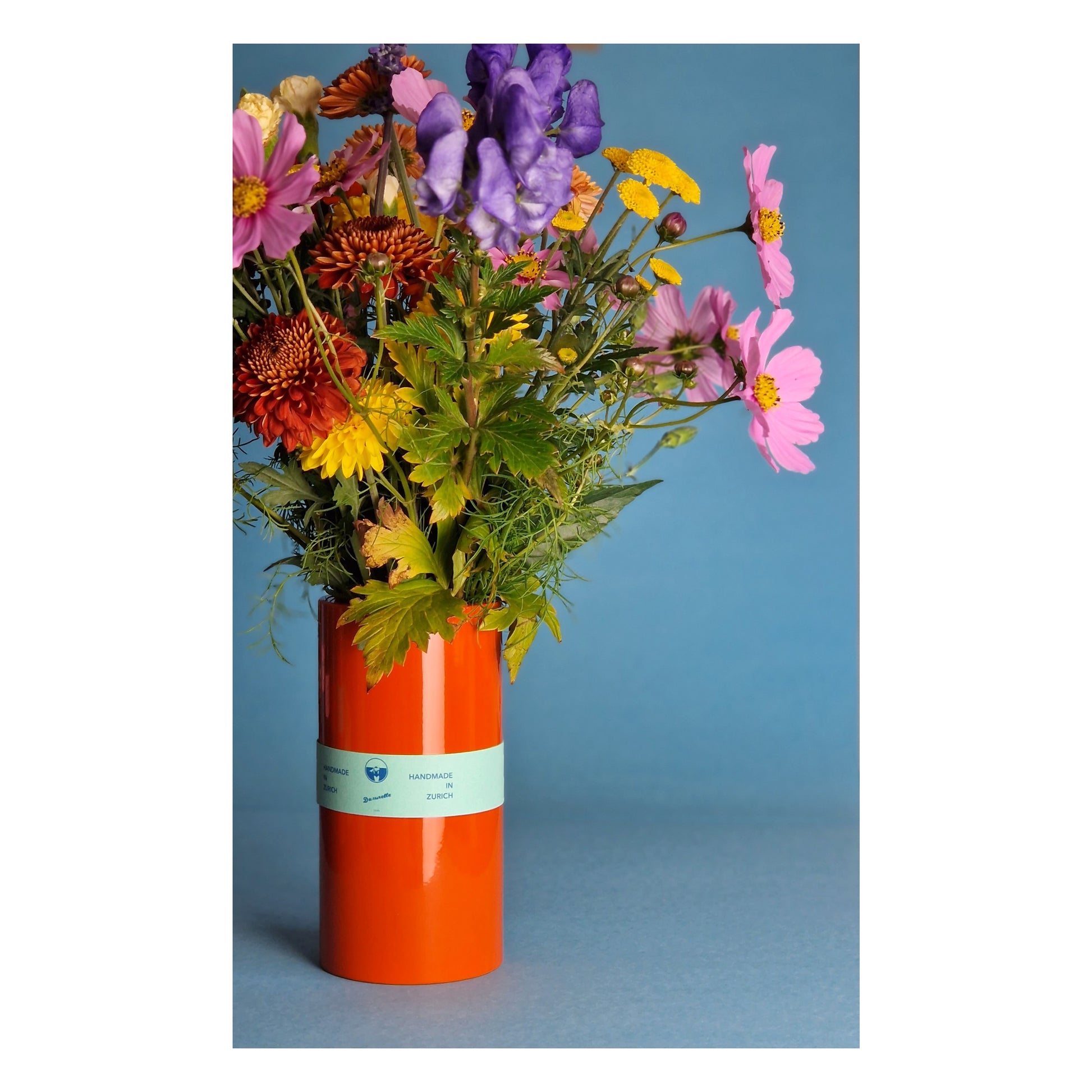 Klassische Design Vase Dazurelle made in Zurich