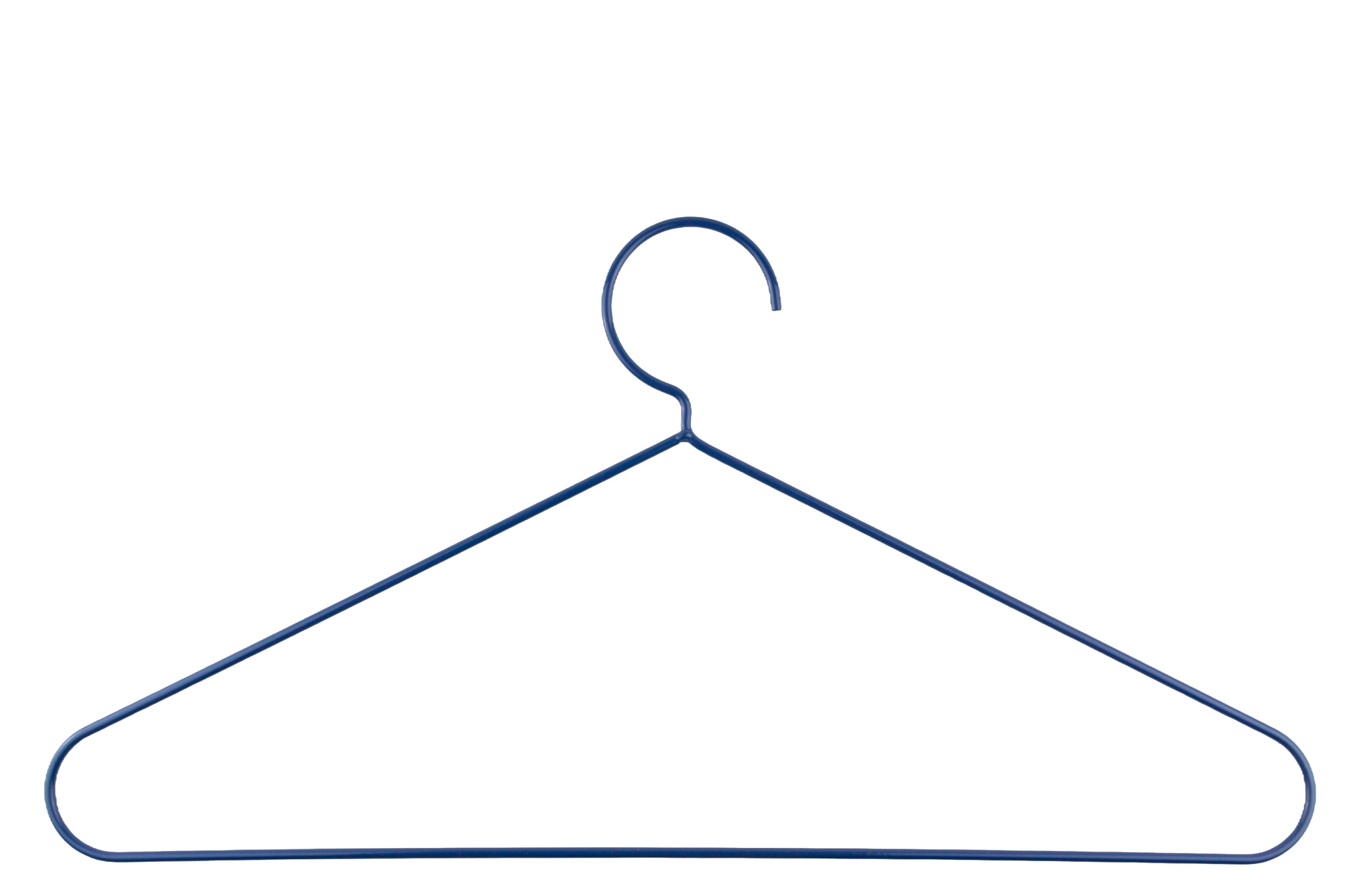 graublauer Kleiderbügel