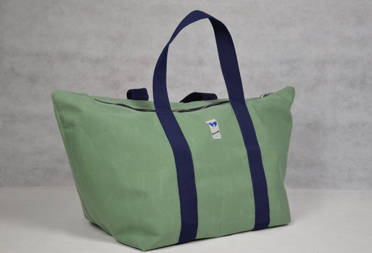 Reistasche Blau Grün