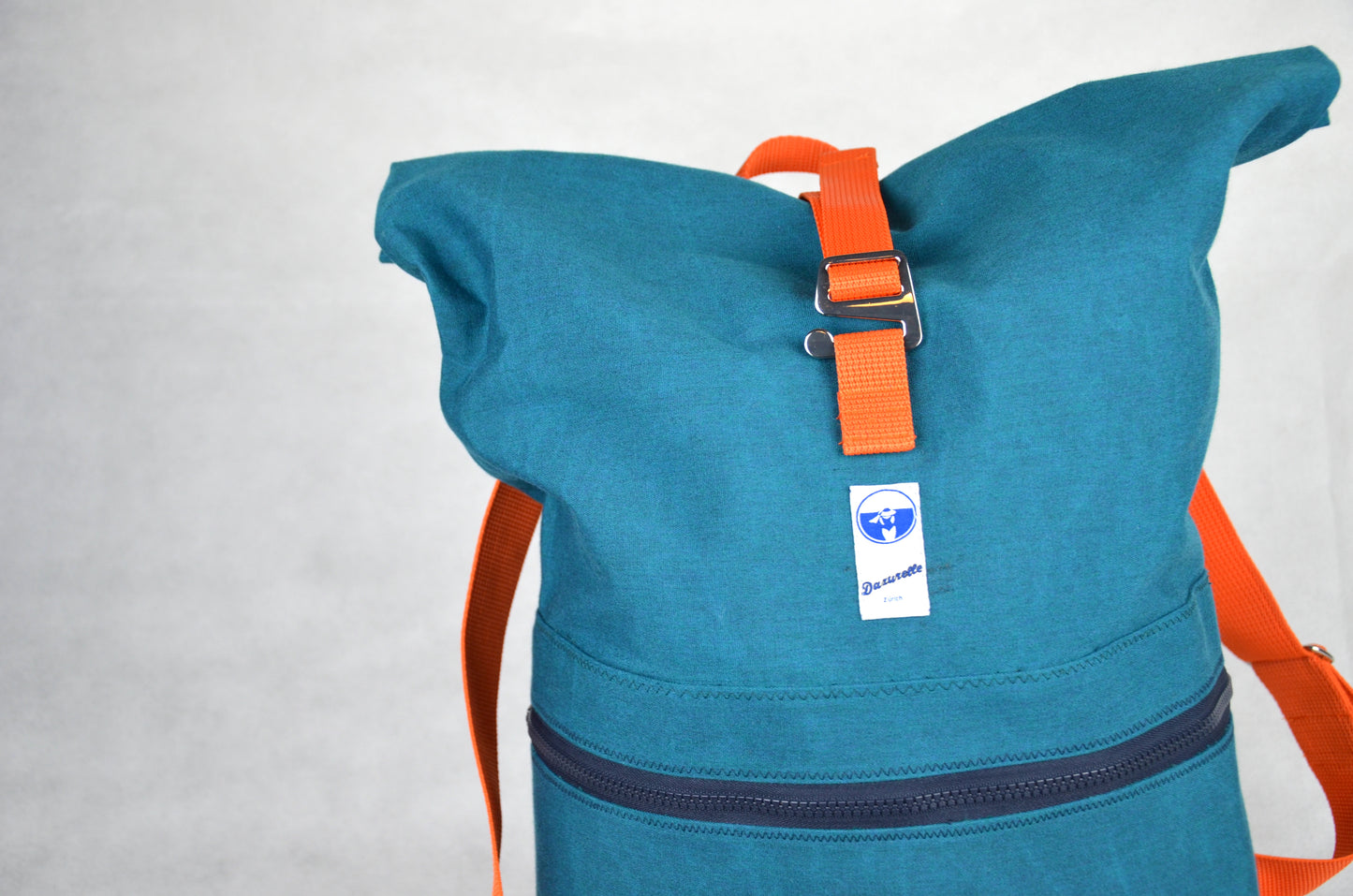 Rucksack Blau Orange