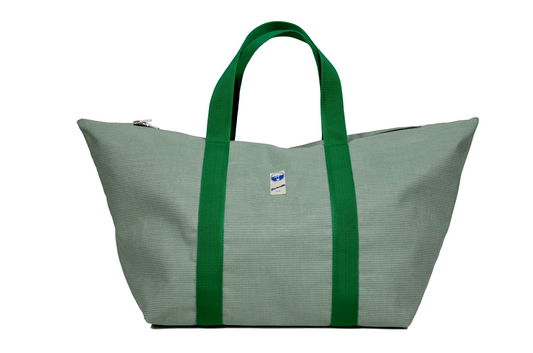 Reisetasche Grün Grün geribbelt