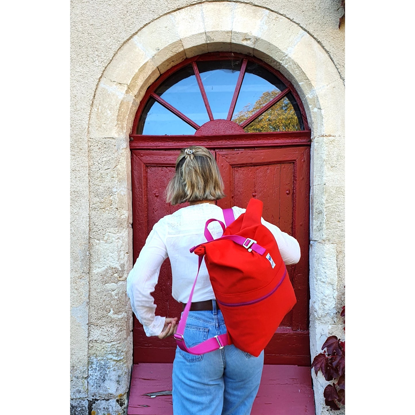 Rucksack Rot Pink