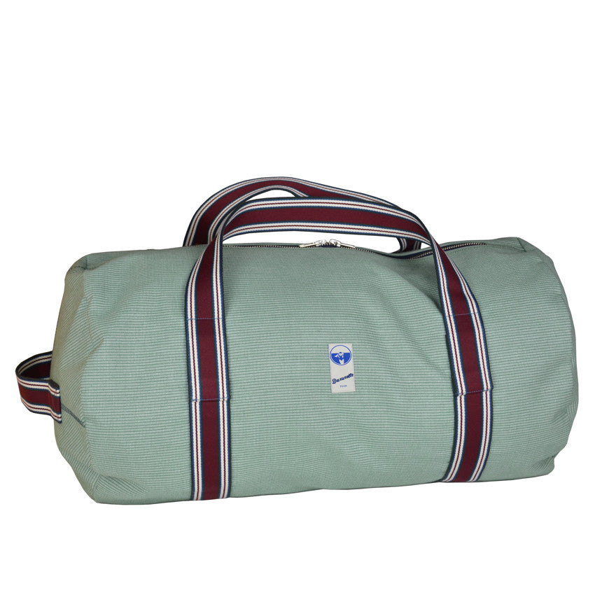 Sporttasche Minz geribbelt Rot-Blau