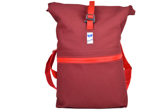 Rucksack Bordeaux Rot